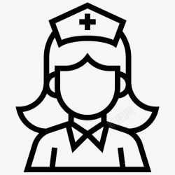 健康热线护士头像健康图标高清图片