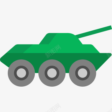 坦克武器2扁平图标图标