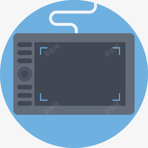 电视数字营销2平面图标svg_新图网 https://ixintu.com 平面 数字营销2 电视