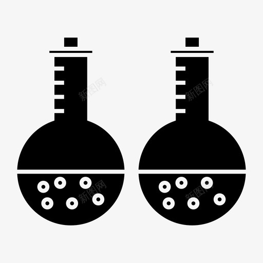 化学实验佛罗伦萨烧瓶图标svg_新图网 https://ixintu.com 佛罗伦萨烧瓶 化学 学校 实验 研究 科学