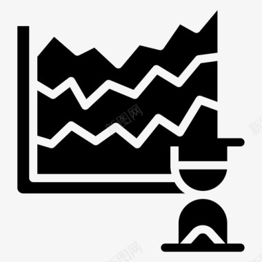 分析图表沙漏图标图标