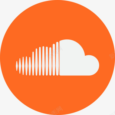 Soundcloud社交媒体社交网络logo集合图标图标
