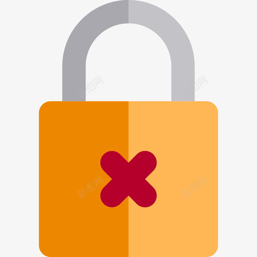 平锁用户锁图标svg_新图网 https://ixintu.com 平锁 用户锁
