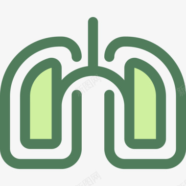 肺科9号医院佛得角图标图标
