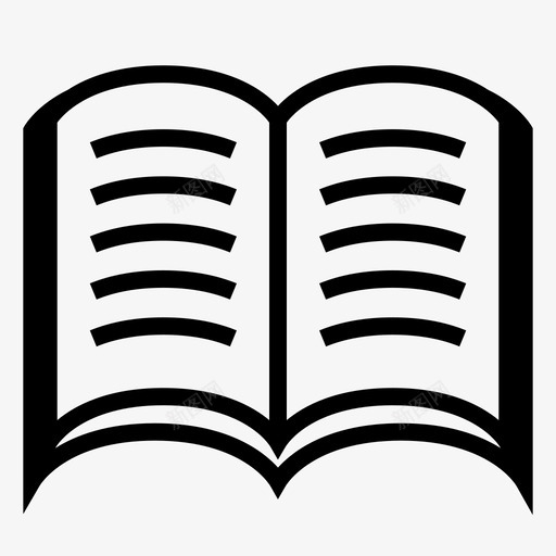 书教育知识图标svg_新图网 https://ixintu.com 书 学校2 教育 知识 记录本
