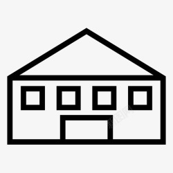 建筑大学建筑大学家庭图标高清图片