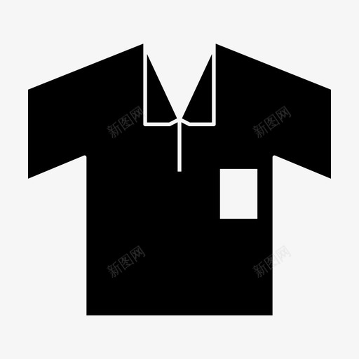 T恤布料衣服图标svg_新图网 https://ixintu.com T恤 布料 时尚 服装 生活方式 衣服