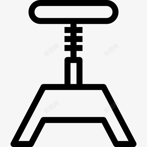 凳子家具5件直线型图标svg_新图网 https://ixintu.com 凳子 家具5件 直线型