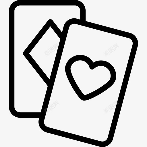扑克赌博3直系图标svg_新图网 https://ixintu.com 扑克 直系 赌博3
