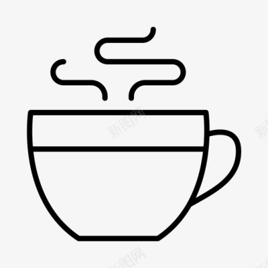 热巧克力饮料咖啡图标图标