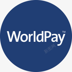 WorldPayWorldpay支付网关圆形扁平图标高清图片