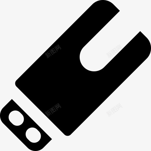 Pendrive文具7填充图标svg_新图网 https://ixintu.com Pendrive 填充 文具7