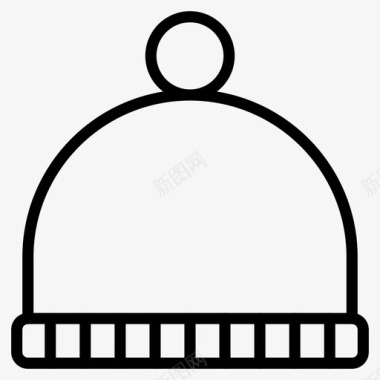 帽子小豆帽手工制作图标图标