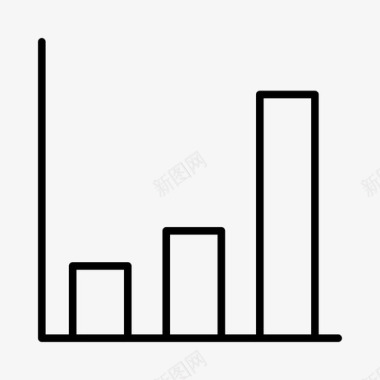 柱形图图表图形图标图标