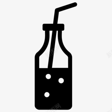 饮料瓶子能量饮料图标图标
