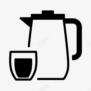 咖啡咖啡豆休息图标图标