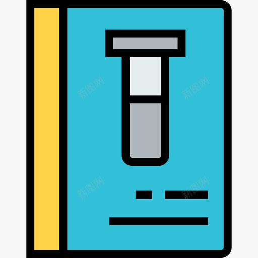 科学书籍科学3线性颜色图标svg_新图网 https://ixintu.com 科学3 科学书籍 线性颜色