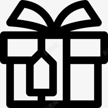 礼品电子商务收藏3直系图标图标