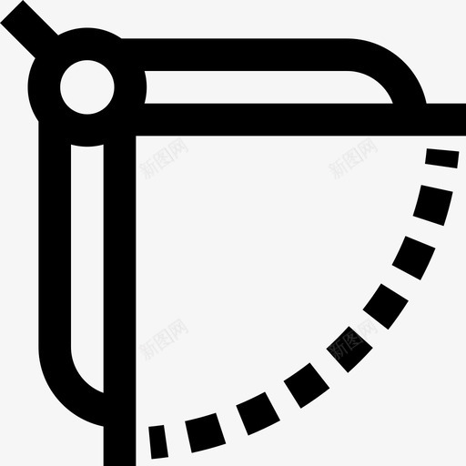 指南针网页16线性图标svg_新图网 https://ixintu.com 指南针 线性 网页设计16