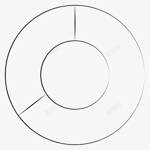 甜甜圈图表图表手绘办公室图标svg_新图网 https://ixintu.com 图表 手绘办公室 甜甜圈图表
