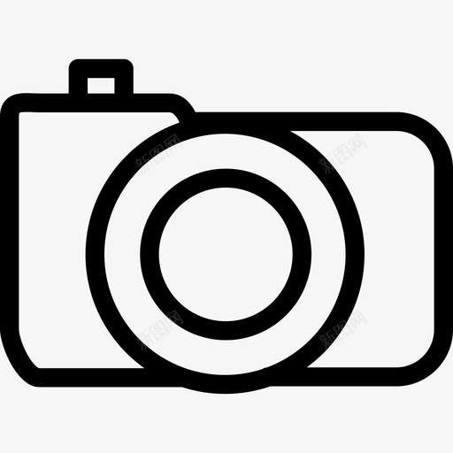 照相摄像机相机集合图标svg_新图网 https://ixintu.com 摄像机 照相 相机集合 线性