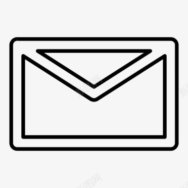 邮件信封符号图标图标
