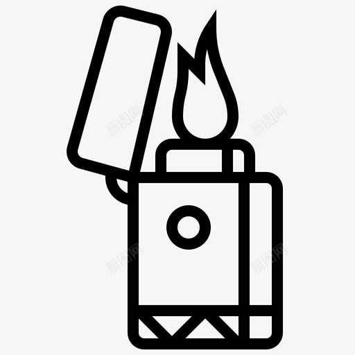 打火机烧伤香烟图标svg_新图网 https://ixintu.com 打火机 易燃 火灾 烧伤 背包客线路 香烟
