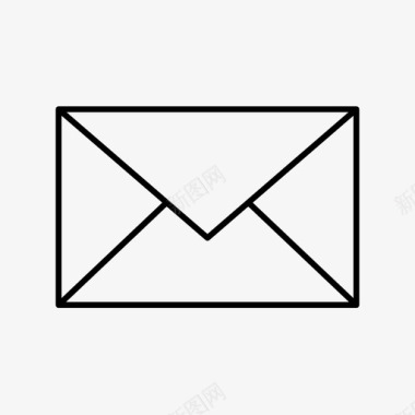 邮件信封手机图标图标
