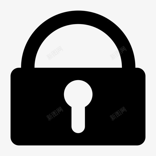 上锁钥匙孔保险箱图标svg_新图网 https://ixintu.com 上锁 保安 保险箱 生意 钥匙孔