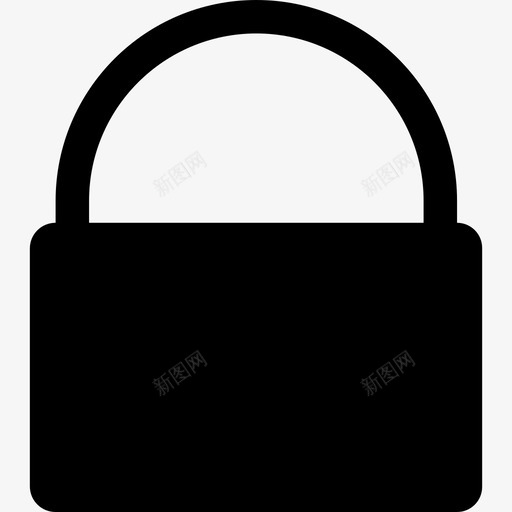 锁定钥匙孔保险箱图标svg_新图网 https://ixintu.com 仪表板用户界面 保险箱 安全 钥匙孔 锁定