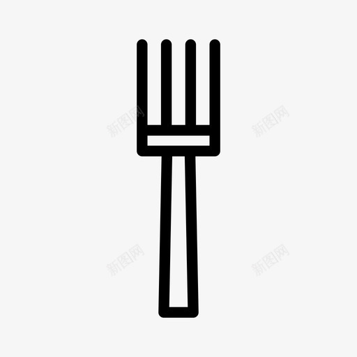 叉子做饭吃饭图标svg_新图网 https://ixintu.com 做饭 厨房 叉子 吃饭 工具