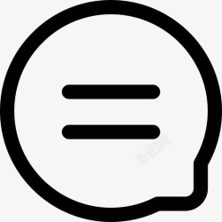 信息传递图标矢量图聊天聊天和信息传递直系图标高清图片