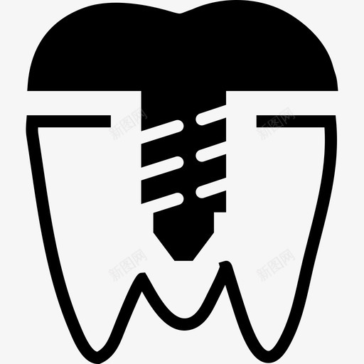前磨牙医疗收集2填充图标svg_新图网 https://ixintu.com 前磨牙 医疗收集2 填充