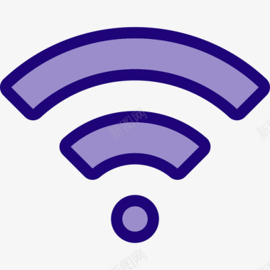 Wifi搜索引擎优化元素线性颜色图标图标