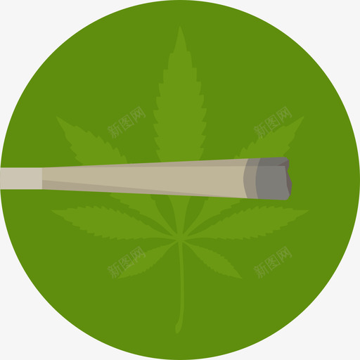 大麻抽烟打圈图标svg_新图网 https://ixintu.com 大麻 打圈 抽烟