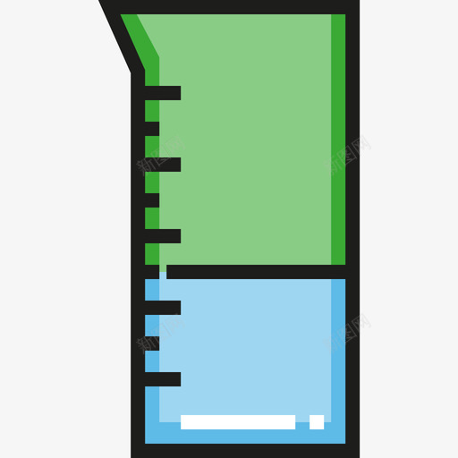 烧瓶科学线性颜色图标svg_新图网 https://ixintu.com 烧瓶 科学 线性颜色