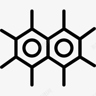 细胞科学8线性图标图标