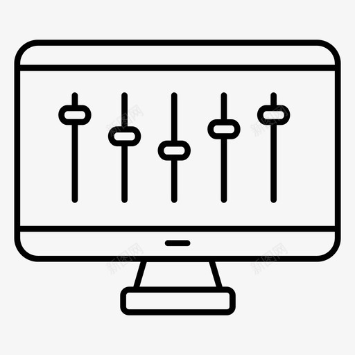 设置调整安排图标svg_新图网 https://ixintu.com 安排 管理 计算机 设置 调整 重置