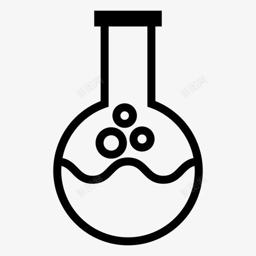 化学实验佛罗伦萨烧瓶图标svg_新图网 https://ixintu.com 佛罗伦萨烧瓶 化学 实验 实验室 第二学校