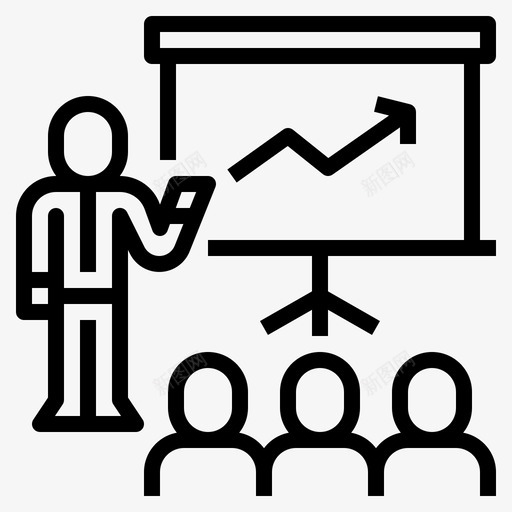 培训上课学习图标svg_新图网 https://ixintu.com 上课 创业 培训 学习 演讲 研讨会
