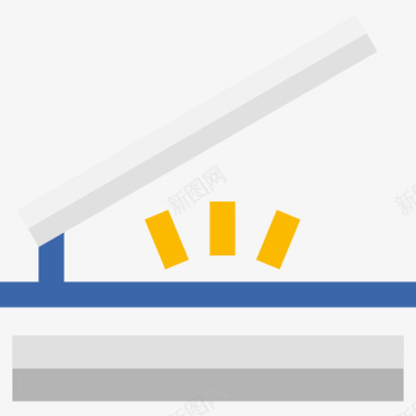 扫描打印4平面图标图标