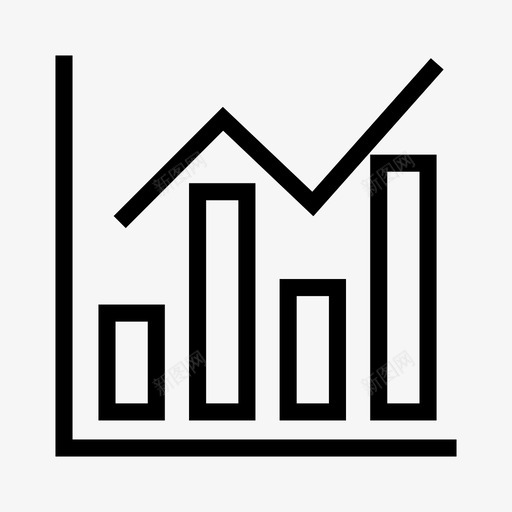 图表市场营销统计图标svg_新图网 https://ixintu.com 业务 图表 市场营销 统计图标