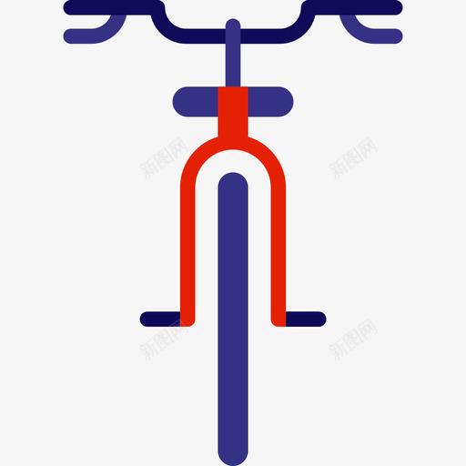 自行车运输7扁平图标svg_新图网 https://ixintu.com 扁平 自行车 运输7