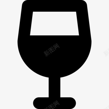 酒杯餐厅收藏灌装图标图标