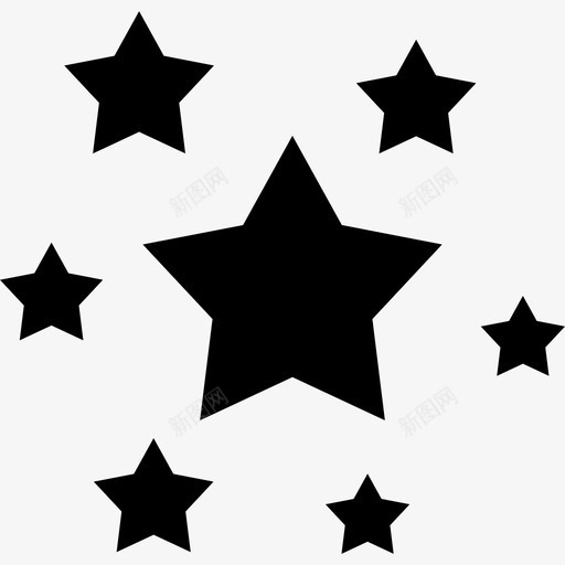 星星宇宙11充满图标svg_新图网 https://ixintu.com 充满 宇宙11 星星
