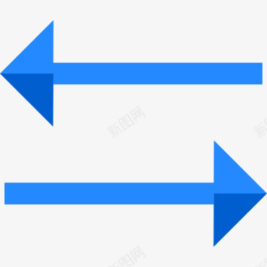 交换箭头集合5扁平图标图标