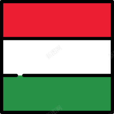匈牙利国旗收藏3广场图标图标