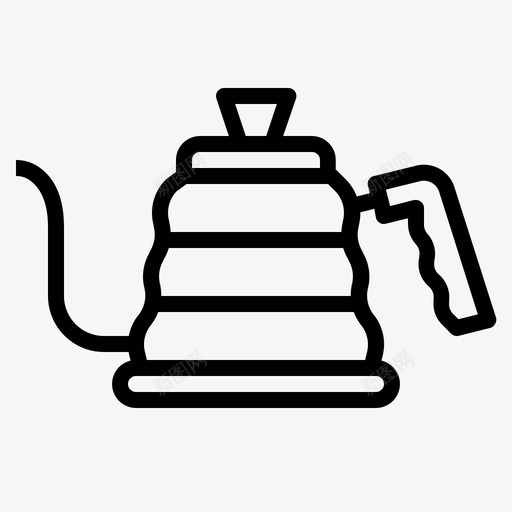 水壶咖啡滴水图标svg_新图网 https://ixintu.com 咖啡 咖啡店001 水壶 滴水