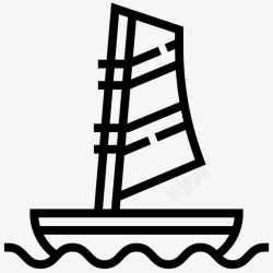 风浪icon风浪船运动图标高清图片
