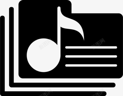 音乐文件夹收藏夹音乐音乐文件图标图标